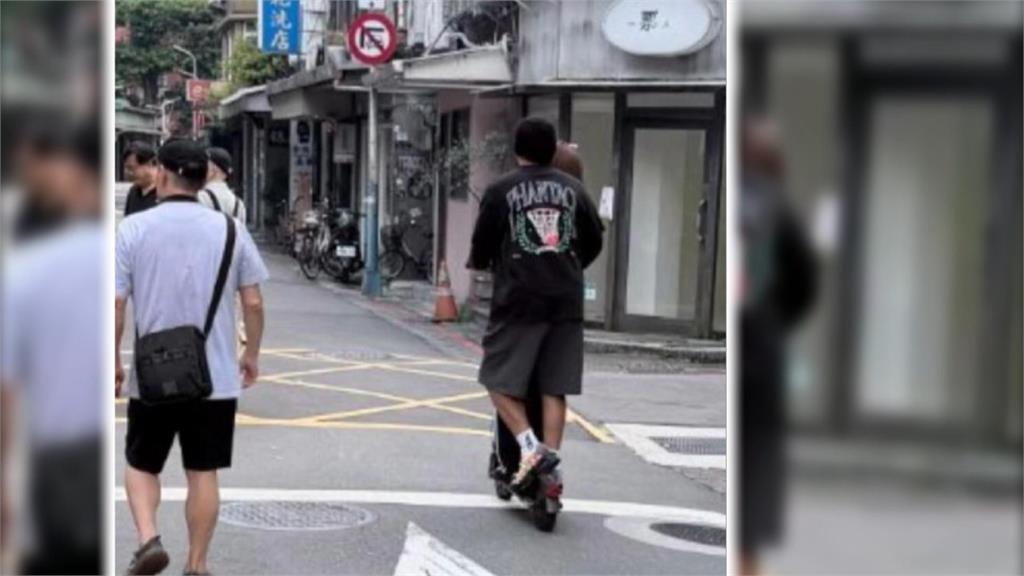 畫面太甜！　周杰倫、昆凌共騎滑板車　違規放閃最高罰3600元