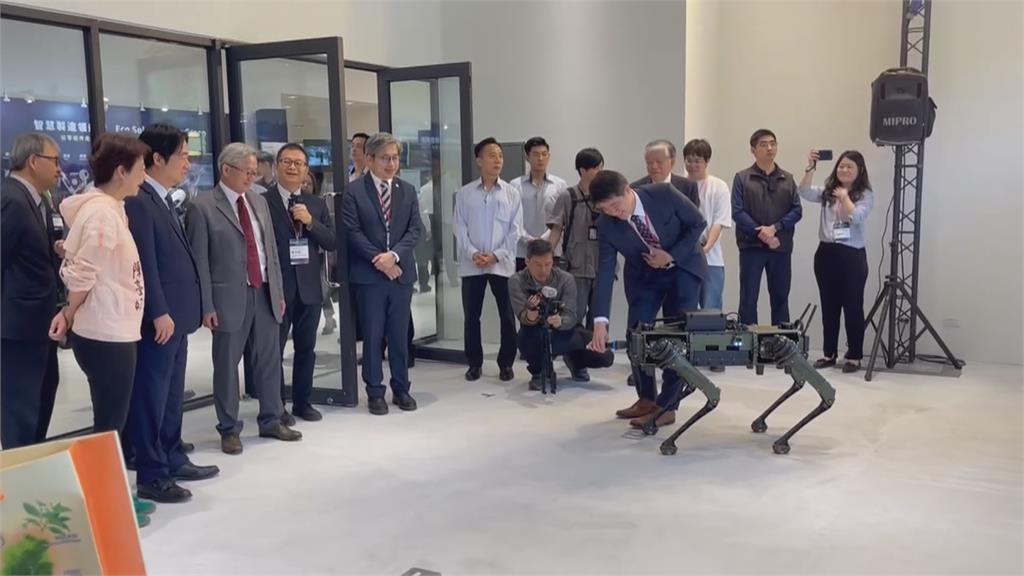 落實人工智慧島　賴總統主持機器人研究中心揭牌