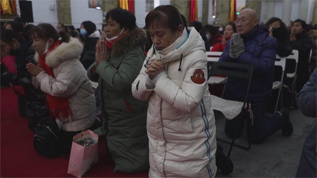 大整修五年重新開放　北京南天主堂平安夜彌撒