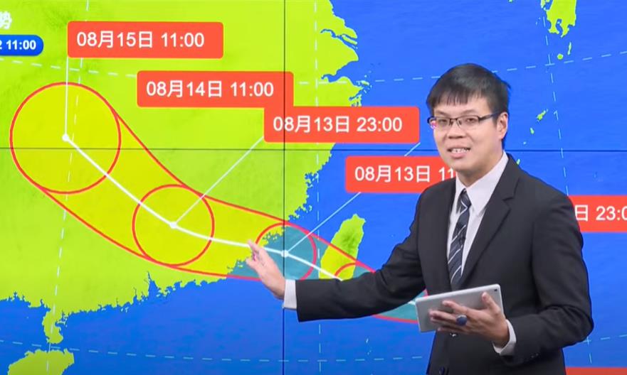 快新聞/中颱楊柳下午發布陸警! 「台灣風雨最明顯時刻」氣象署全說了