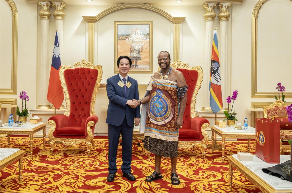 快新聞／隆重迎接台灣！史王為了賴清德「典禮再走一次」　最高規格儀式一次看
