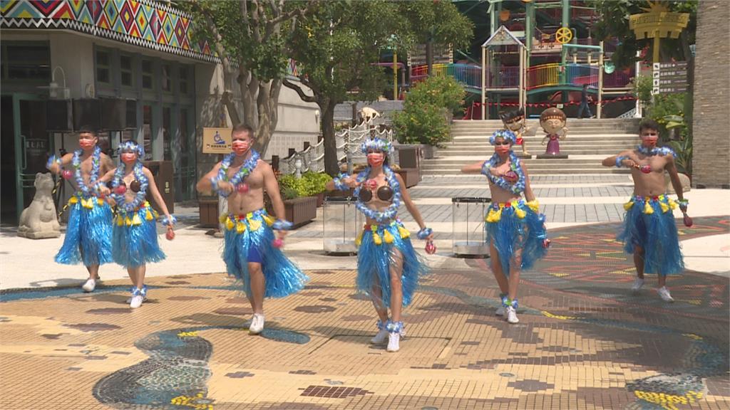 台中水樂園喜迎客! 漂漂河、造浪池須全程戴口罩