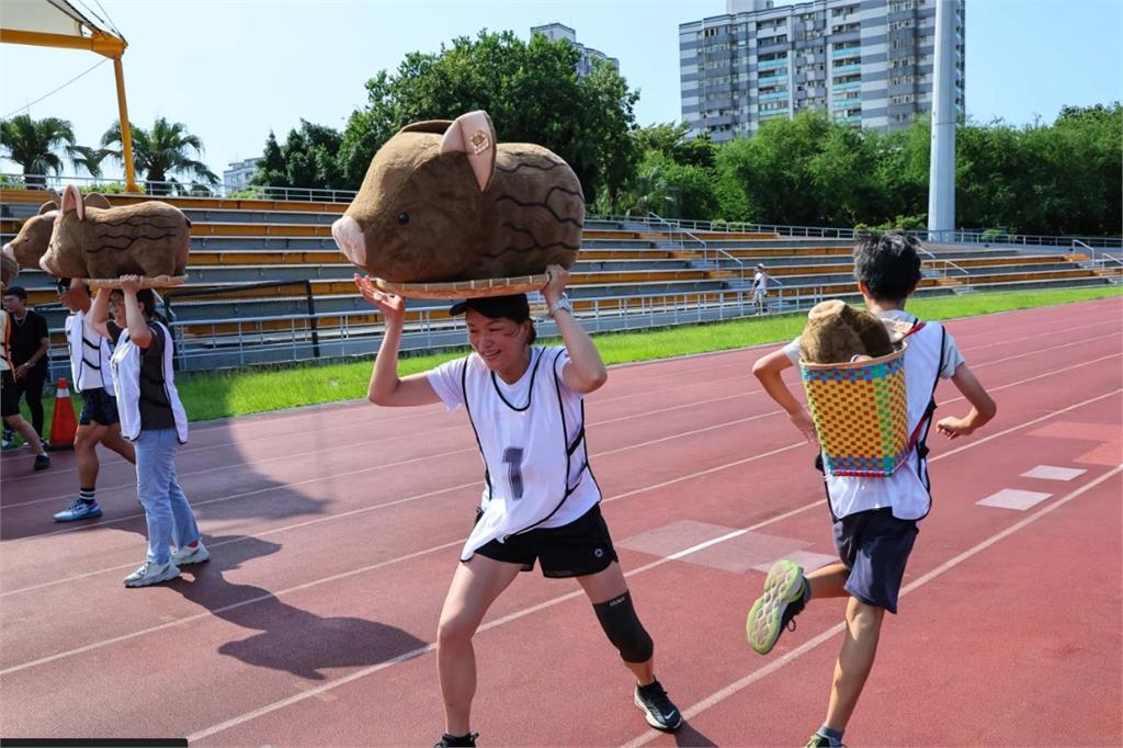 最逗夏日運動派對「扛著野豬跑」8/23新莊體育園區登場