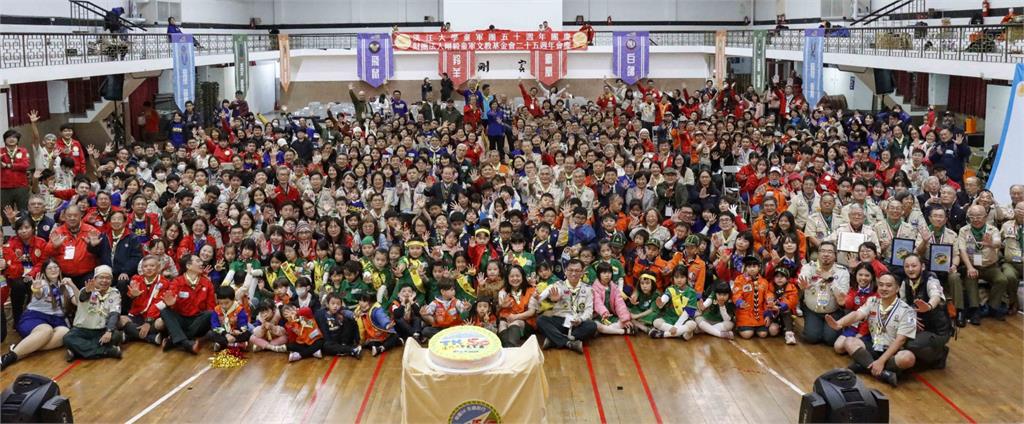 【淡江傳真】淡江童軍團成立50年 逾500賓客齊聚見證跨世代傳承