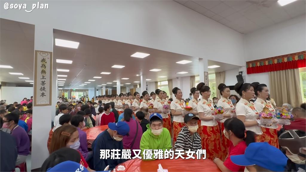 走出失戀傷痛!因緣際會讓正妹當佛教天女 網友:支持你做有意義的事