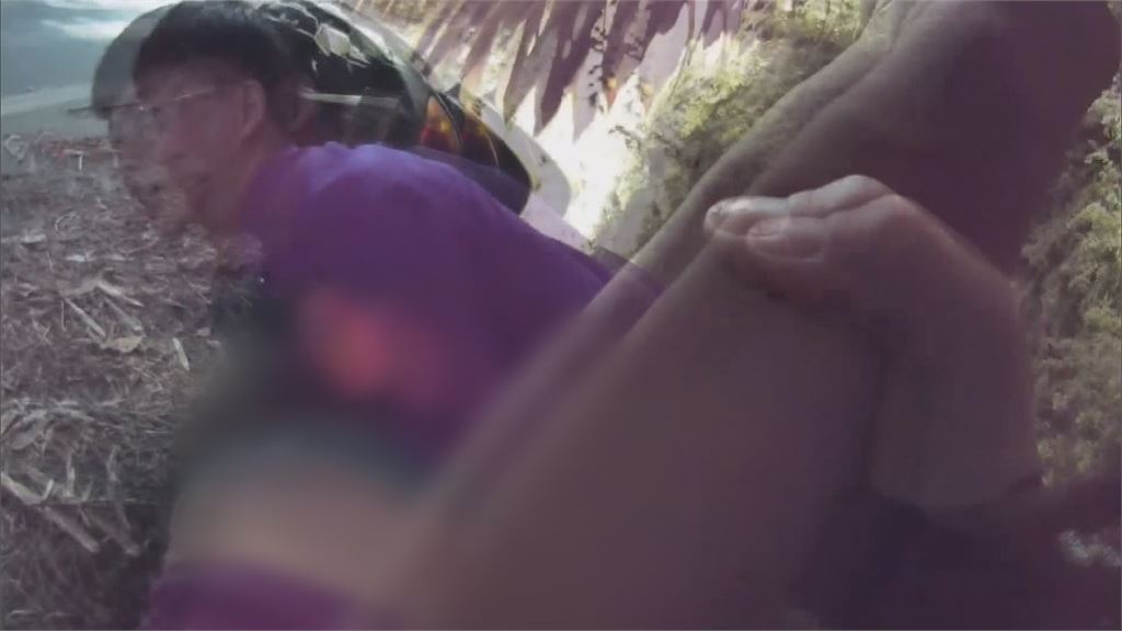 南投警辦案回程中遇摔溝騎士　救護員線上指導CPR搶救