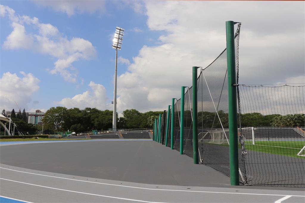 新莊田徑場全新改裝 三色跑道藏巧思 全面升級再造運動新體驗