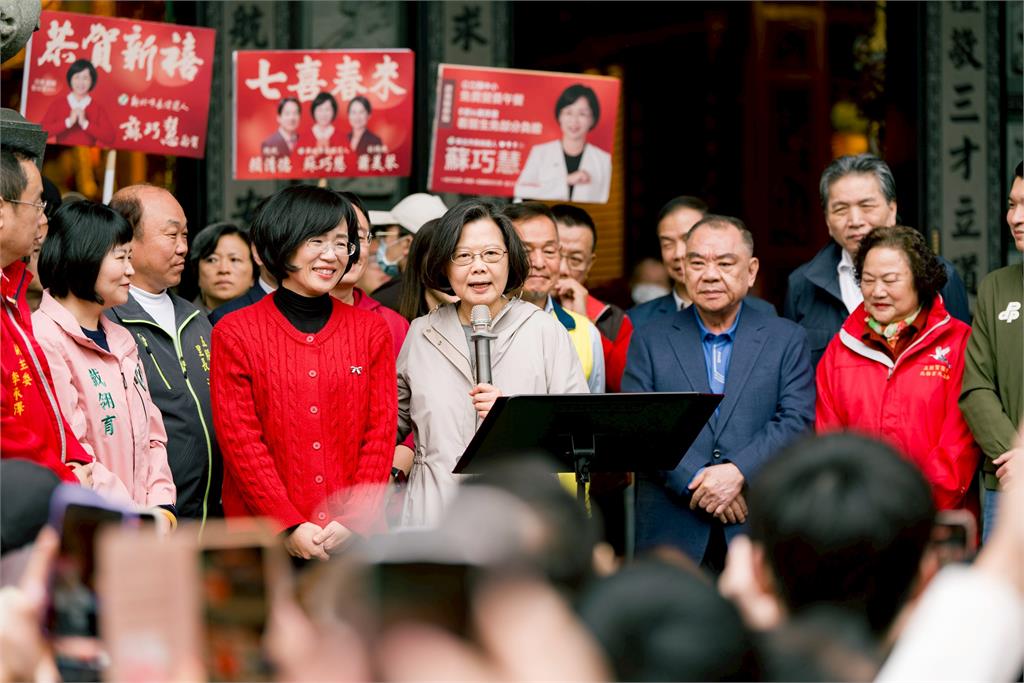 快新聞／李四川小心了！蔡英文、蕭美琴接連站台　大讚蘇巧慧「溫暖會做事」