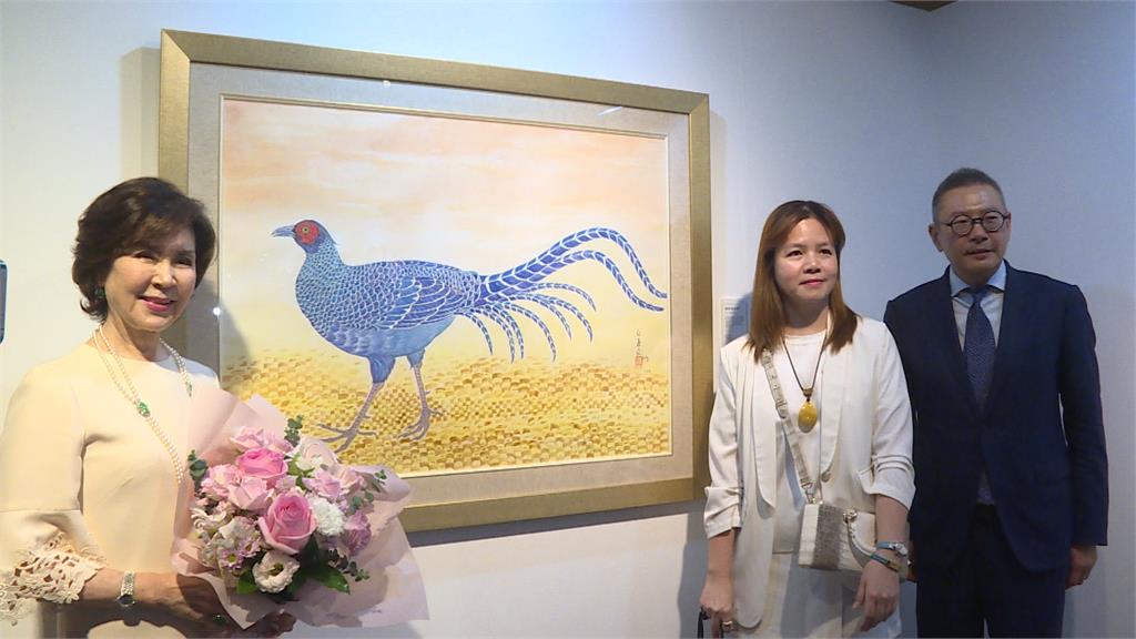白嘉莉台中開畫展 新作品曝光主角竟是「牠」