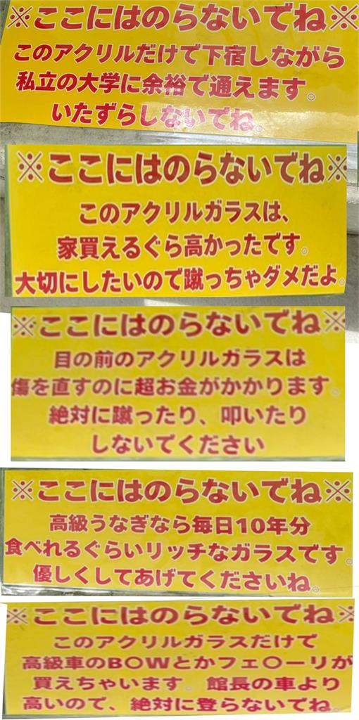 水族館玻璃「價值一棟房子」？日本館方「超浮誇告示」掀網熱議：不敢碰了