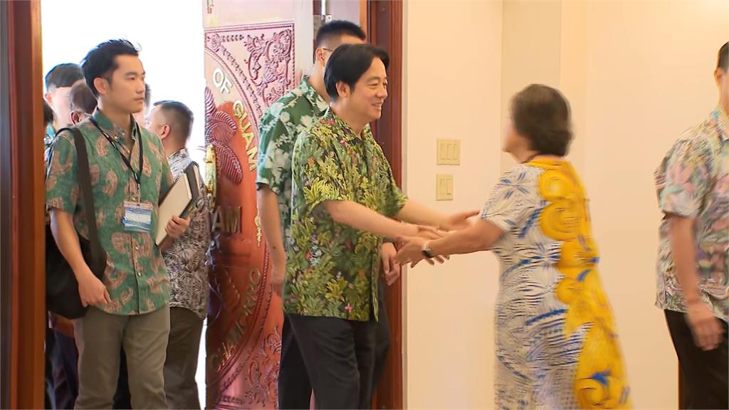 總評出訪太平洋3友邦、過境夏威夷與關島　賴總統：非常順利！