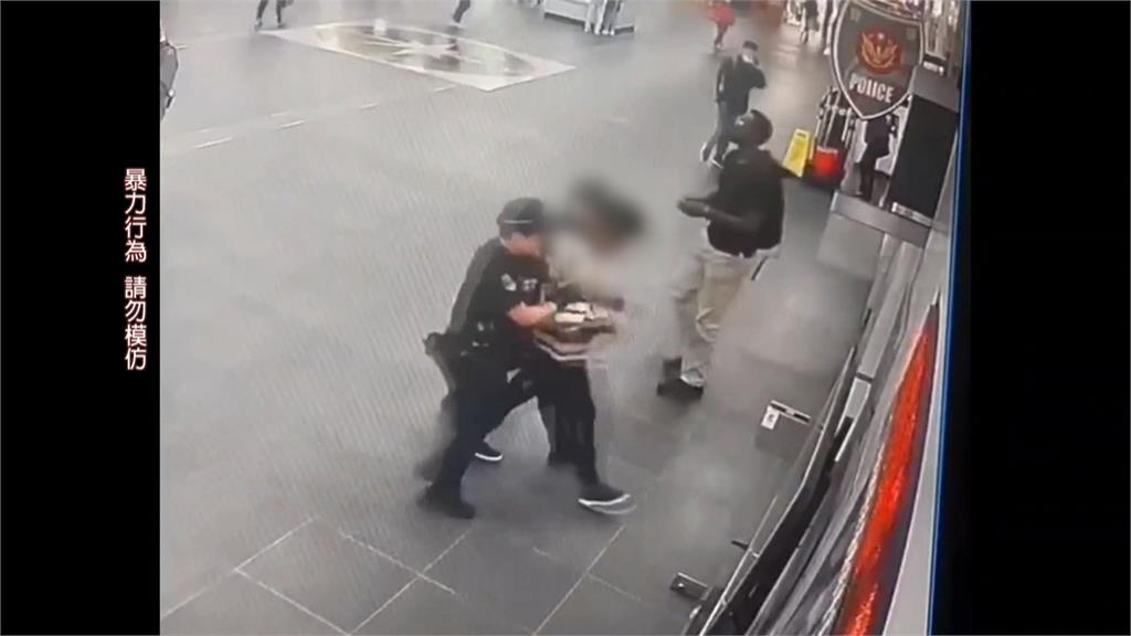 台北車站大廳隨機攻擊！　男子狠踹3歲菲律賓女童腹部