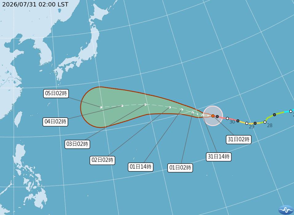 快新聞／白海豚會轉彎？清晰颱風眼今早形成　粉專曝「2關鍵」拚年度風王