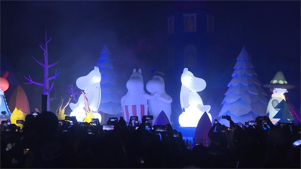 國際IP「姆明」為主題　中台灣燈會台中「中央公園」熱鬧登場