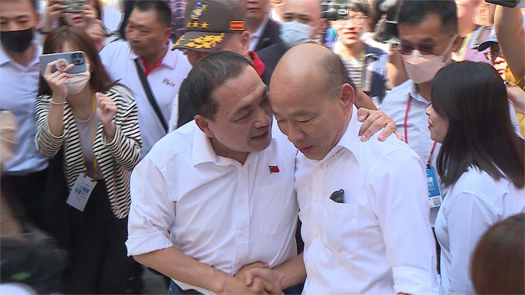傳韓國瑜願當「桶箍」促成在野整合　郭台銘回應最積極
