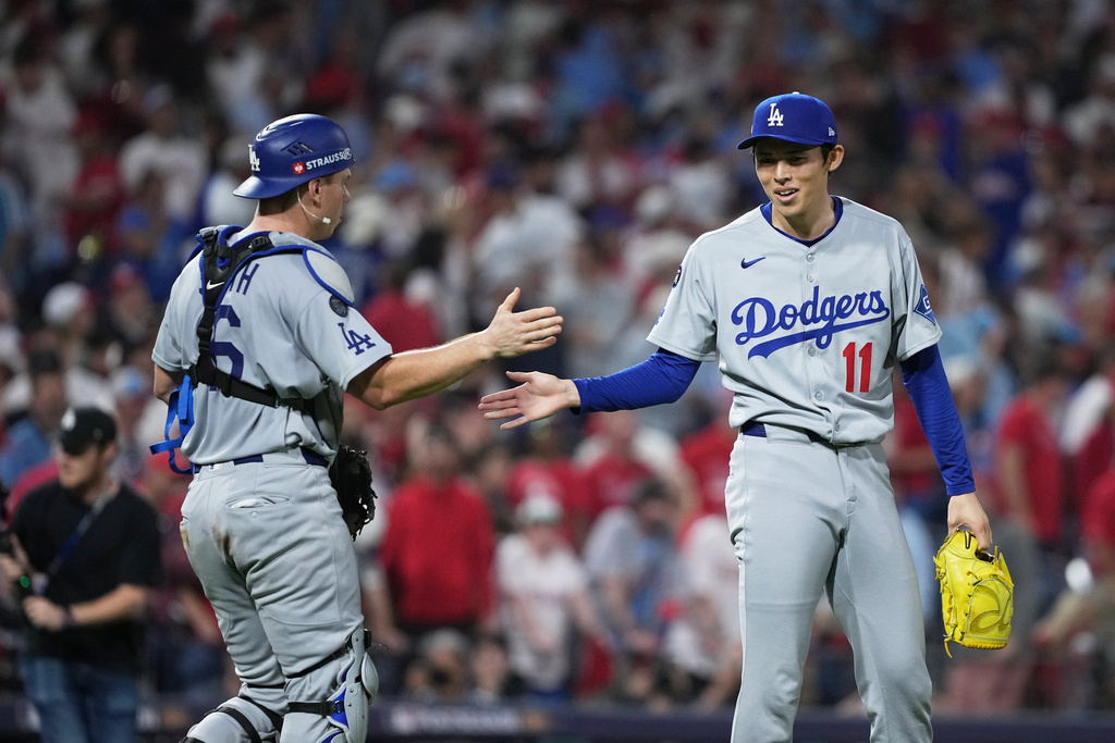 MLB(影)／佐佐木朗希拯救道奇牛棚！媒體稱讚他就是球隊的終結者