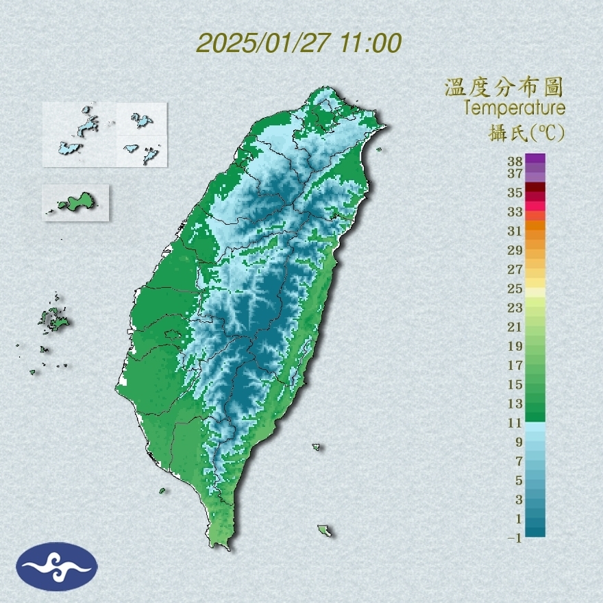 快新聞／全台凍番薯！氣象署發布低溫特報　11縣市「橙色警戒」注意保暖