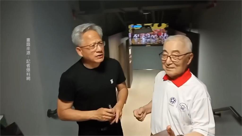 104歲羽球頑童親授長壽秘訣！林友茂「這樣回」　黃仁勳傻了