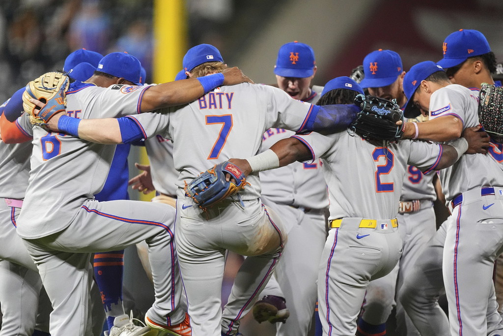 MLB(影)/北極熊雙響砲4打點 大都會大進補17支安打落磯三連戰慘遭橫掃