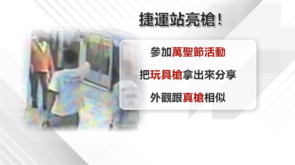 北捷月台「亮槍」民眾嚇壞 18歲男依法開罰3000元
