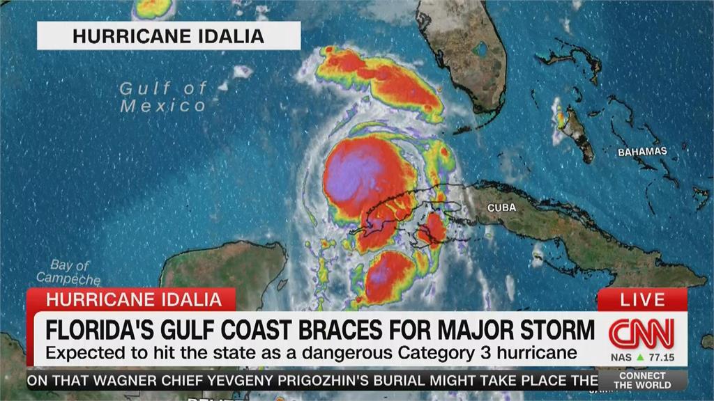 熱帶風暴伊達利亞增強為颶風　佛州多地發布緊急狀態