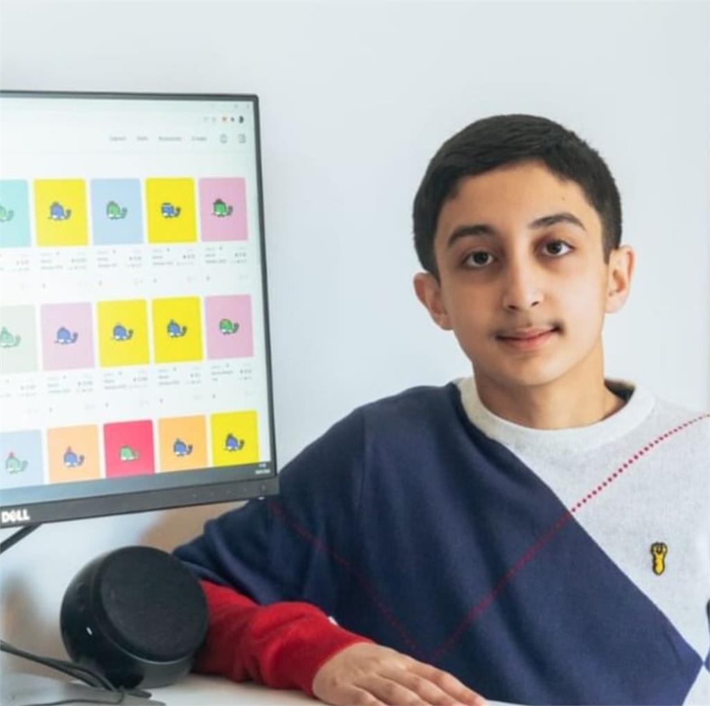 12歲小小工程師「上億身家」自己賺！5歲學寫程式、自製NFT成富翁