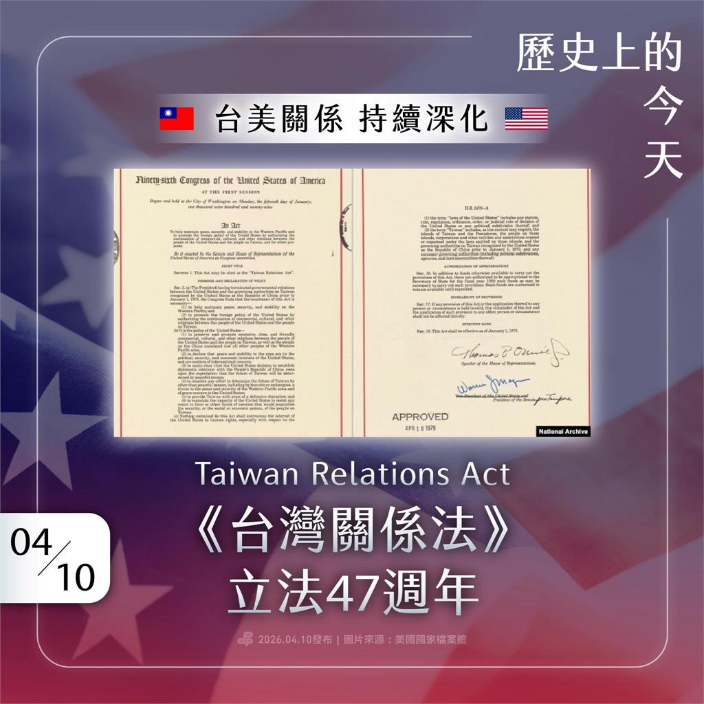 關鍵今日／台灣關係法47周年！民進黨批藍營「漢賊不兩立」害台孤立…今又躺平迎中共