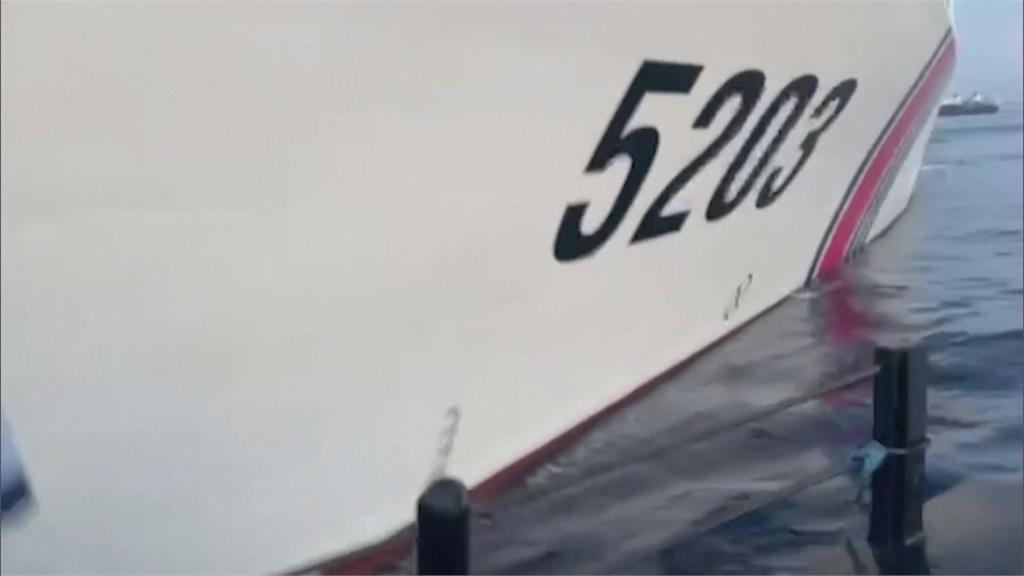 中國船艦南海惡意撞擊菲國船　批對方「惡意碰瓷」