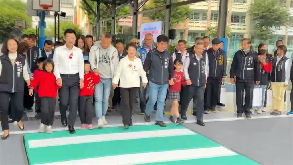 中市北區「人行道優化」完工！　　盧秀燕：打造學童安心通學環境