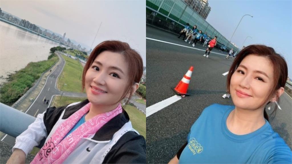 地表最強孕婦!Selina挺3月肚「跑3K馬拉松」 Selina挺3月肚「跑3K馬拉松」!全程零疲態獲網讚:地表最強孕婦