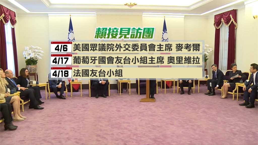 對內推動台灣希望工程、積極接見外賓訪團　賴清德交棒意味濃