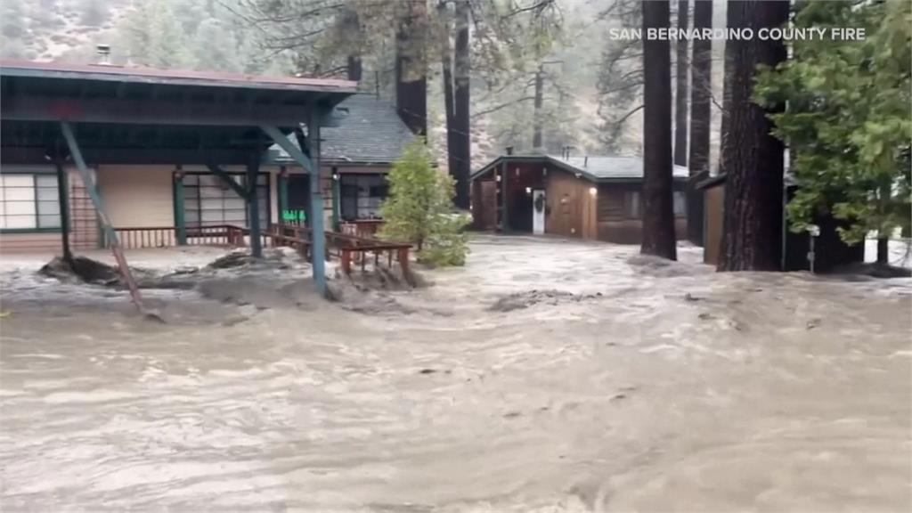 耶誕假期不平靜！加州14萬戶停電　洪水暴雨四級警戒部分地區急撤離