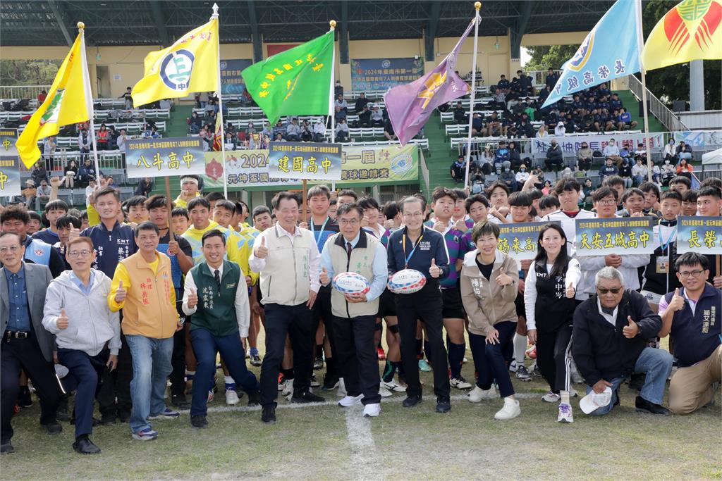 台南元坤盃7人制橄欖球賽開賽！台日韓強隊全都來