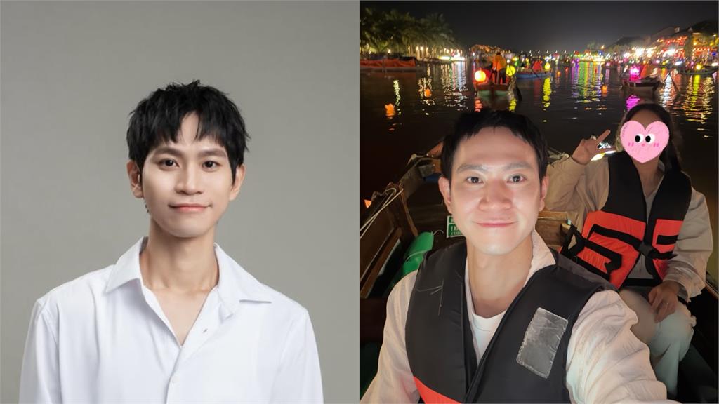 Andy決裂家寧1年突「燦笑同框她」!攜「神秘女伴」坐小船網瘋喊:永浴愛河