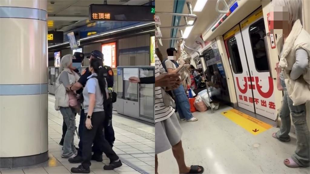 「刀尖距脖3公分」北捷阿婆車廂內突亮刀!起口角原因曝光只因「踩到腳」