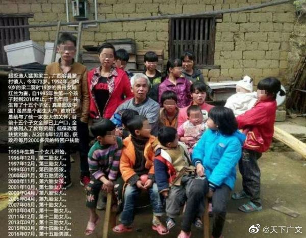 3胎算什麼！中國75歲老翁狂生15孩　只因擔心小30歲嫩妻跑了