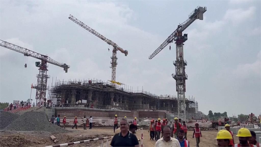 斥資60億美元　印度爭議「羅摩神廟」估下個月開幕
