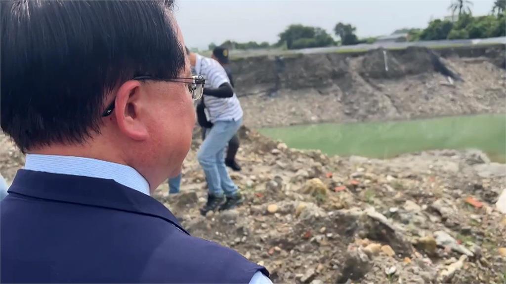 美濃大峽谷盜採案! 橋頭地檢署現場會勘 遇居民攔路陳情