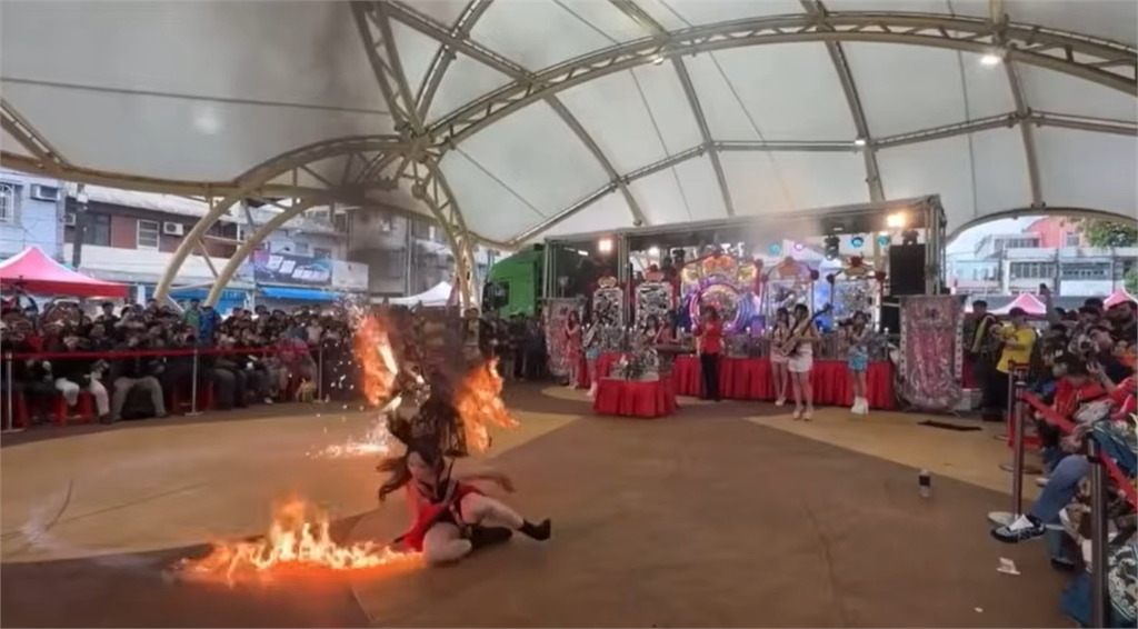 火舞演出起火女舞者送醫傷情曝光　桃園市府挨轟活動安全沒把關