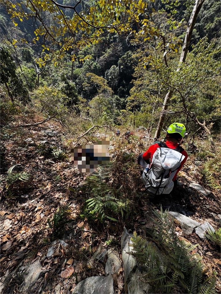 最新／空拍搜4天！登山男摔落台中八仙山碎石坡　命喪松鶴線石瀑區