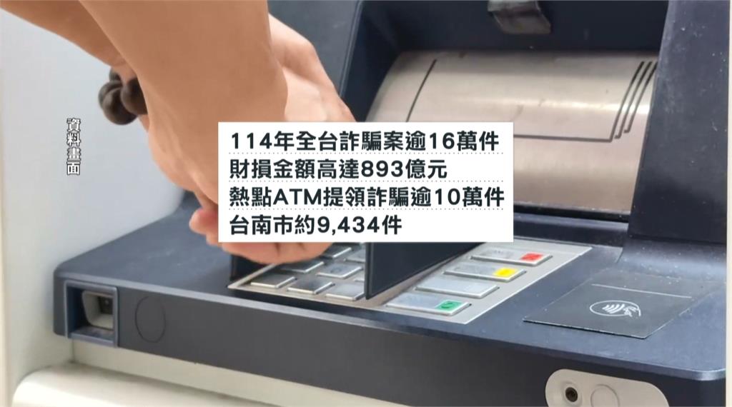 台南"ATM科技防詐"成果亮眼 黃偉哲倡議推廣全國