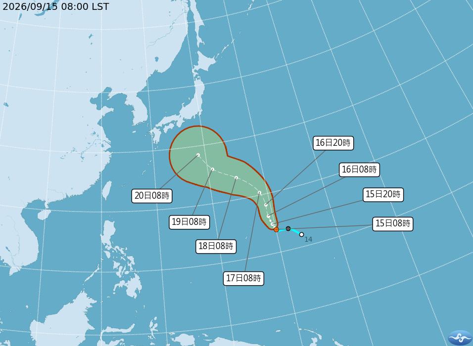快新聞／準「杜鵑」颱風最新動向出爐！氣象粉專曝：不排除直撲「這地區」