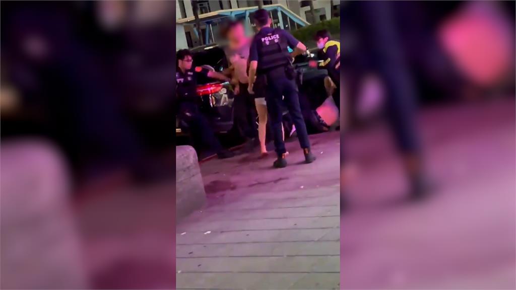 8+9壽司店爆衝突「你看起來就像茶碗蒸」 警方到場刺青男不蹲連挨棍
