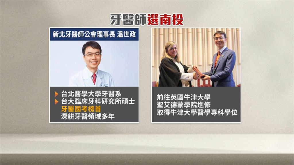 挑戰許淑華！　民進黨將推「牙醫溫世政」戰南投縣長