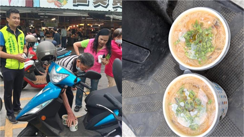 心疼阿北省1元「熱麵線夾中間」載回家！議員這咖「代替塑膠袋」省錢