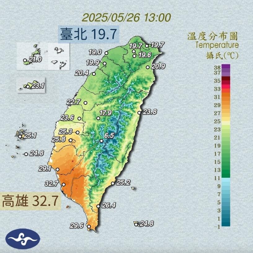 短暫回暖又變天「未來10日天氣」一次看!端午連假前「全台一片橘紅」