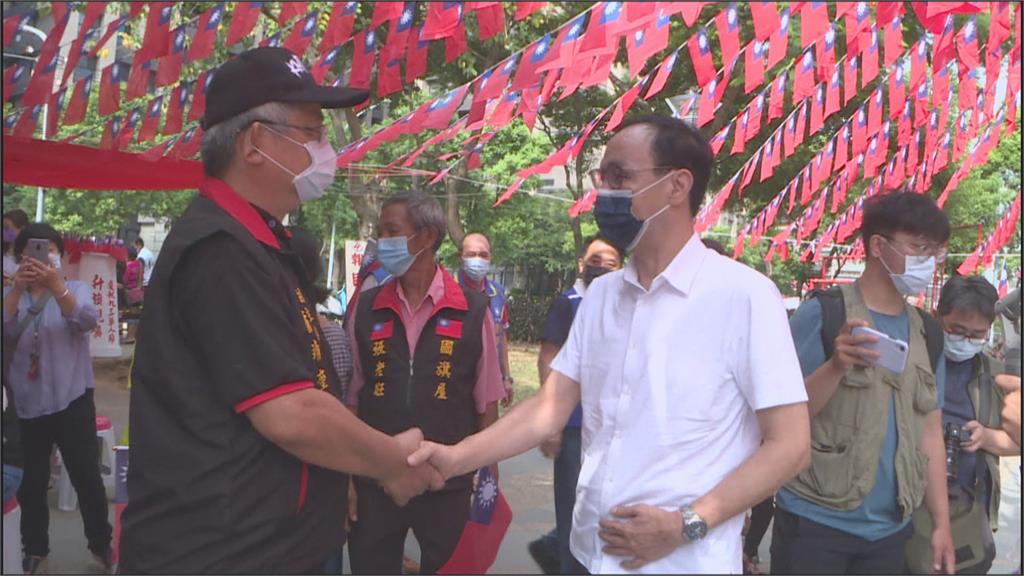 劉盛良與臧幼俠牽線 江啟臣參加九三軍系活動