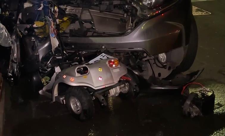 雲林翁半夜騎車外出驚悚車禍　遭酒駕迎面撞推行百米傷重亡