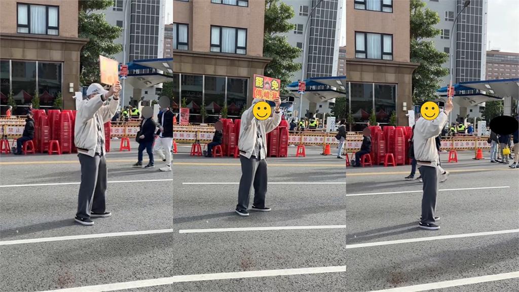 罷傅二階大重簽「高齡爺爺衝上街挺花蓮」！踉蹌「舉牌身影」逼哭網：我們不能輸
