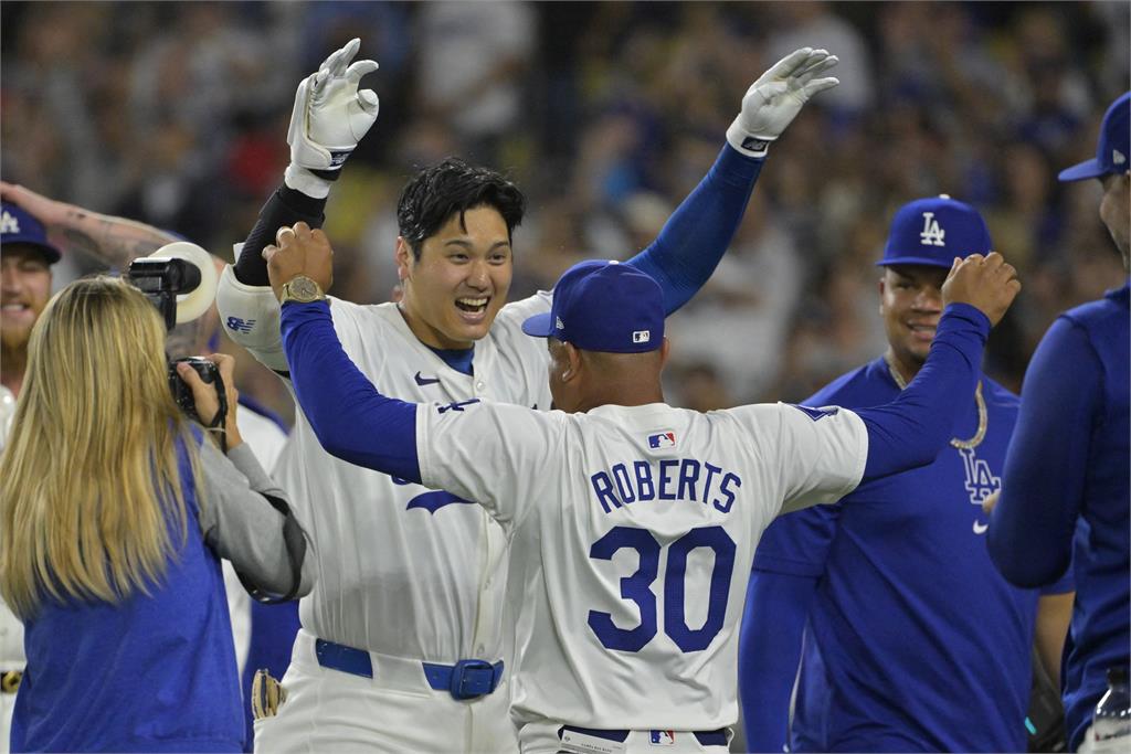 MLB(影)／這劇情太扯！大谷翔平史上最快「40轟40盜」有機會「50轟50盜」